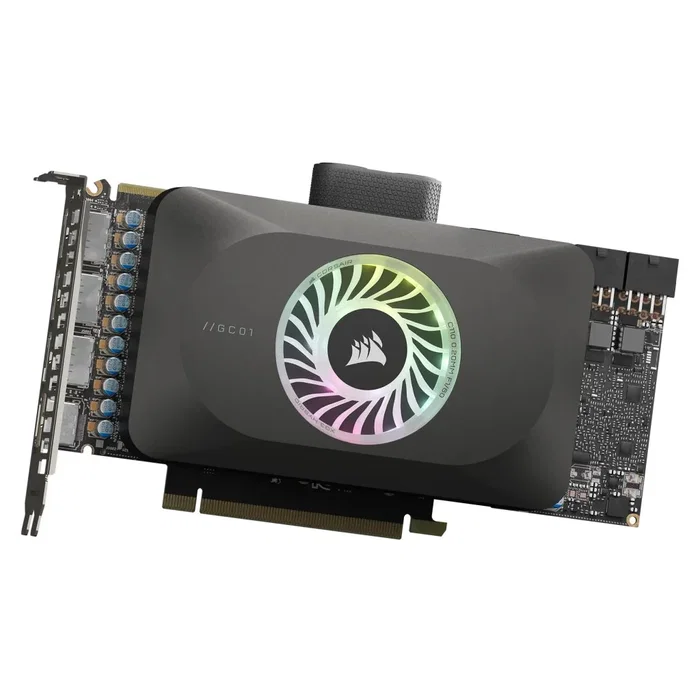 Corsair XG3 RGB Bloque de agua para GPU 4090/4080/3090(Ti)/3080(Ti) transparentet