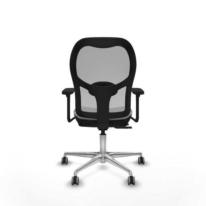 PIQUERAS Y CRESPO Silla de oficina Jorquera Gris con mecanismo Sincro/Traslack