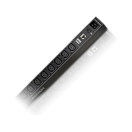 ATEN PE1216G Regleta PDU IP Ready 16 Puertos, 16A/20A, Monitorización, 16x C13 + C20, Metal Negro, 3 m Cable