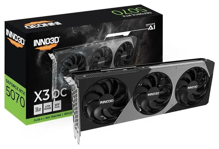 Inno3D GeForce RTX 5070 X3 OC 12 GB GDDR7