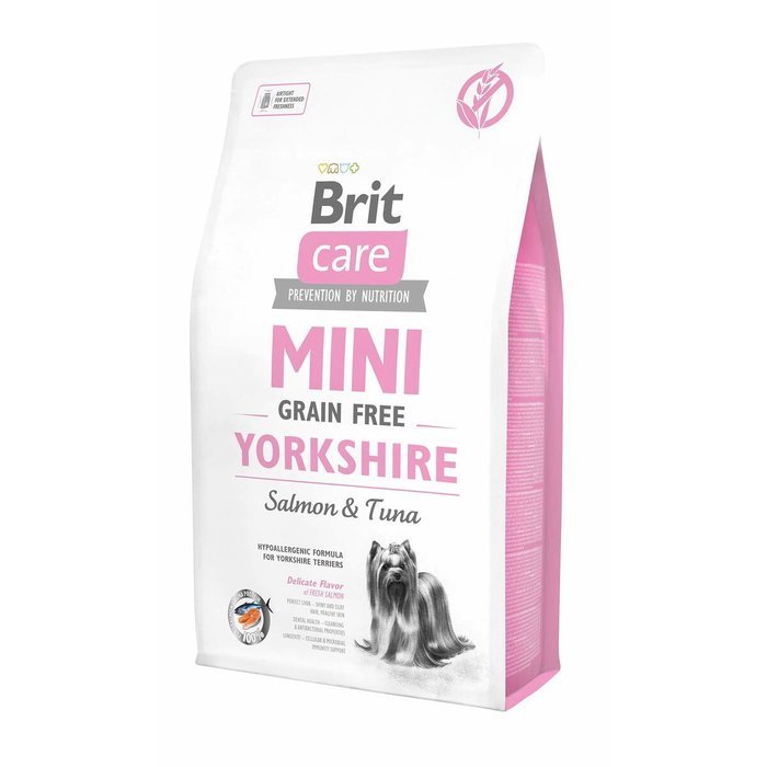 Brit Care Grain Free Mini Yorkshire Perro Adulto con Salmón y Atún 2Kg