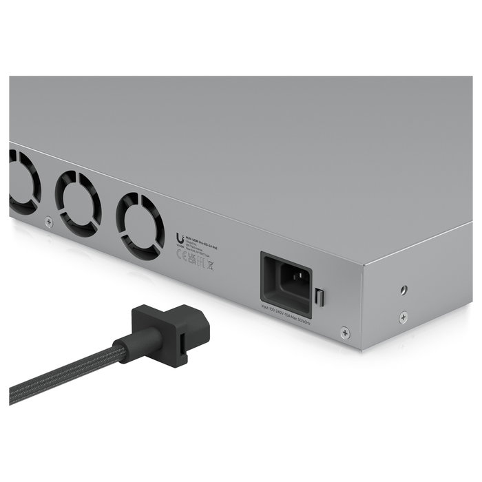 Ubiquiti UACC-Cable-C13-C14 Cable de Alimentación IEC, 1.8m, C13 a C14, 250V 10A, Negro