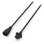 Ubiquiti UACC-Cable-C13-C14 Cable de Alimentación IEC, 1.8m, C13 a C14, 250V 10A, Negro