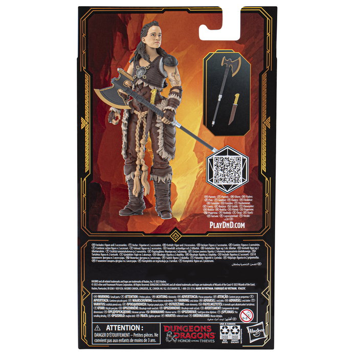Hasbro Figura Dungeons & Dragons Honor Edgin Coleccionable Premium 15 cm Inspirada en el Entretenimiento y Mitología de D&D