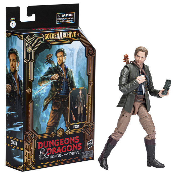 Hasbro Figura Dungeons & Dragons Honor Edgin Coleccionable Premium 15 cm Inspirada en el Entretenimiento y Mitología de D&D