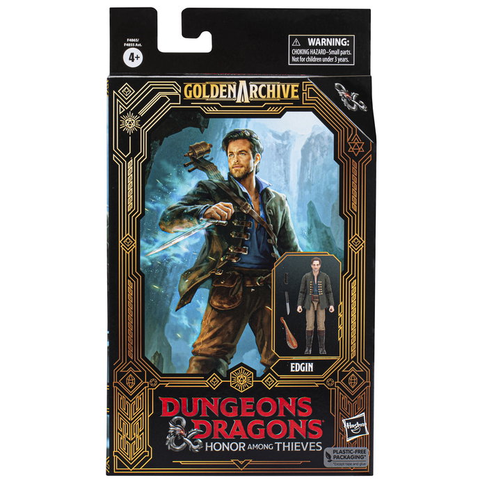 Hasbro Figura Dungeons & Dragons Honor Edgin Coleccionable Premium 15 cm Inspirada en el Entretenimiento y Mitología de D&D