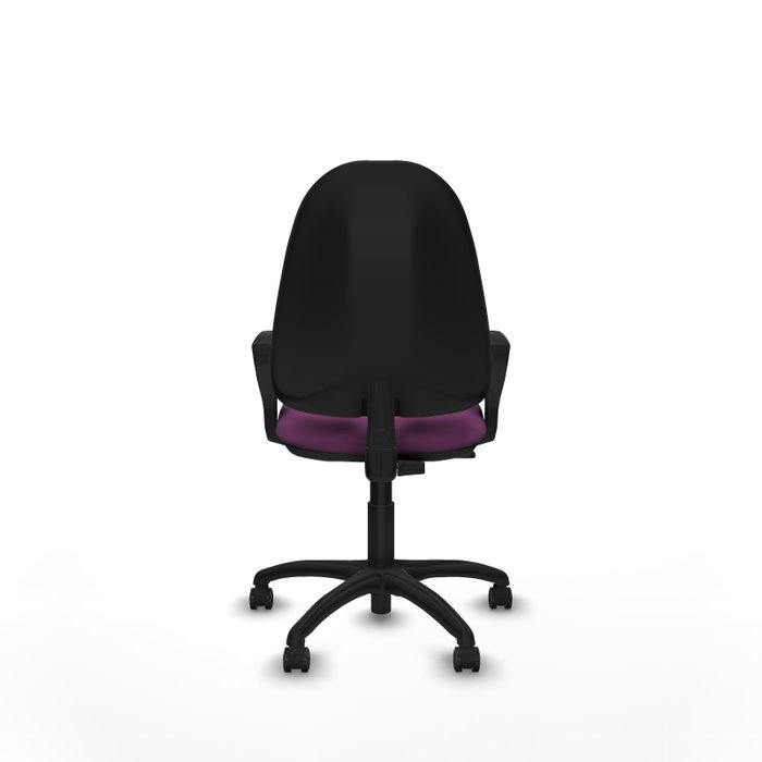 PIQUERAS Y CRESPO Silla de oficina Algarra, Similpiel Morado, Contacto permanente