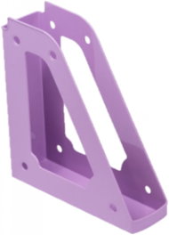 FAIBO Pack de 10 Revisteros de Plástico Violeta Pastel