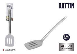 Quttin Pala Ranurada Silicona Mango 38 cm x 6 cm x 5 cm (24 Unidades)