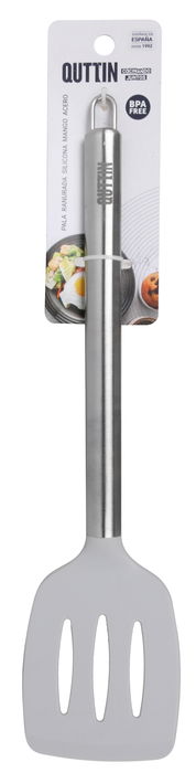 Quttin Pala Ranurada Silicona Mango 38 cm x 6 cm x 5 cm (24 Unidades)