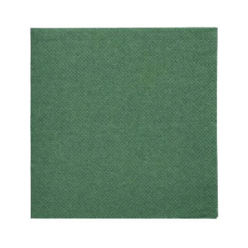 PAPSTAR Servilletas verdes de 2 capas, 24,0 x 24,0 cm