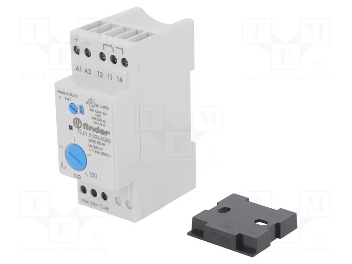 FINDER Relé de monitorización de nivel para líquido conductivo 24V DC FINDER Relé de monitorización de nivel para líquido conductivo 24V DC