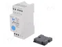 FINDER Relé de monitorización de nivel para líquido conductivo 24V DC