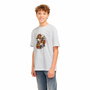 Camiseta de Manga Corta Niño Jack & Jones Joranatomy Skull Ss Crew Neck