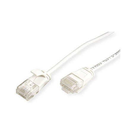 ROLINE GREEN Patchkabel Cat.6A U/UTP 1,5 m Blanco
