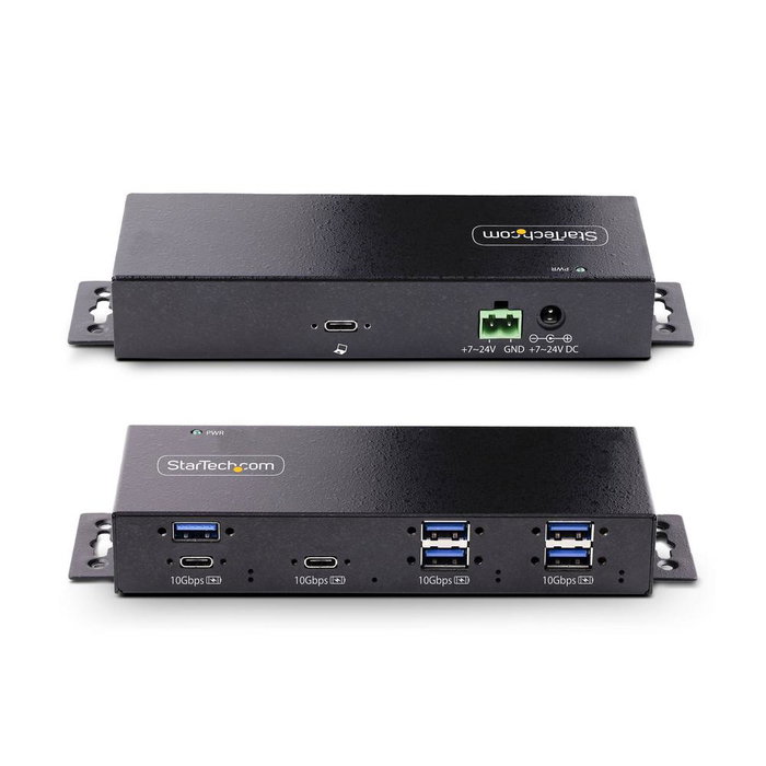 StarTech Hub Industrial de 7 Puertos USB 10Gbps (5x USB-A y 2x USB-C) HB31C5A2CME StarTech Hub Industrial de 7 Puertos USB 10Gbps (5x USB-A y 2x USB-C) HB31C5A2CME