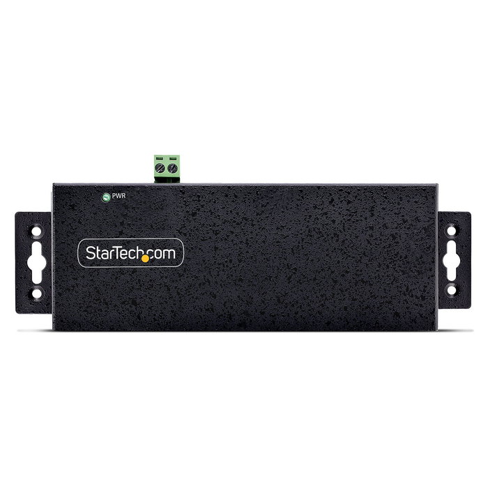 StarTech.com Hub Industrial USB 3.2 Gen 2 de 7 Puertos (5x USB-A + 2x USB-C) 10Gbps con Alimentacion y Montaje DIN | Negro