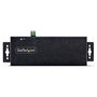 StarTech.com Hub Industrial USB 3.2 Gen 2 de 7 Puertos (5x USB-A + 2x USB-C) 10Gbps con Alimentacion y Montaje DIN | Negro