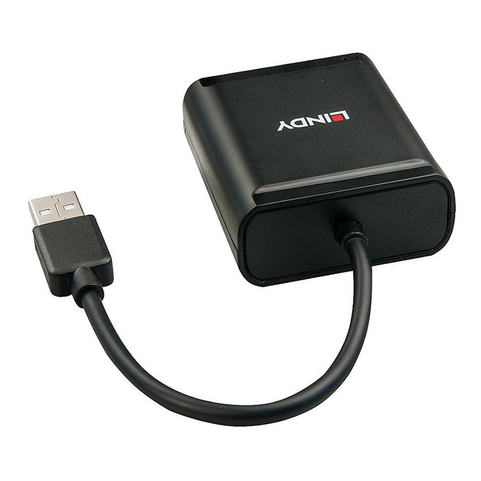 Lindy Extensor USB 2.0 Cat.6 de 4 Puertos hasta 60m Negro Lindy Extensor USB 2.0 Cat.6 de 4 Puertos hasta 60m Negro