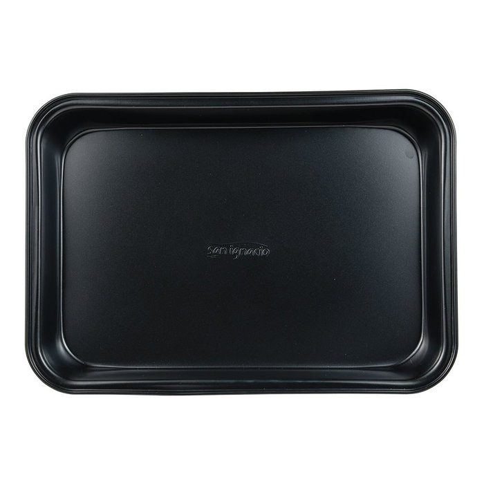 San Ignacio Bandeja para Horno Rectangular Experto Acero al Carbón Antiadherente Verde Oliva 34 x 23.7 x 6 cm San Ignacio Bandeja para Horno Rectangular Experto Acero al Carbón Antiadherente Verde Oliva 34 x 23.7 x 6 cm