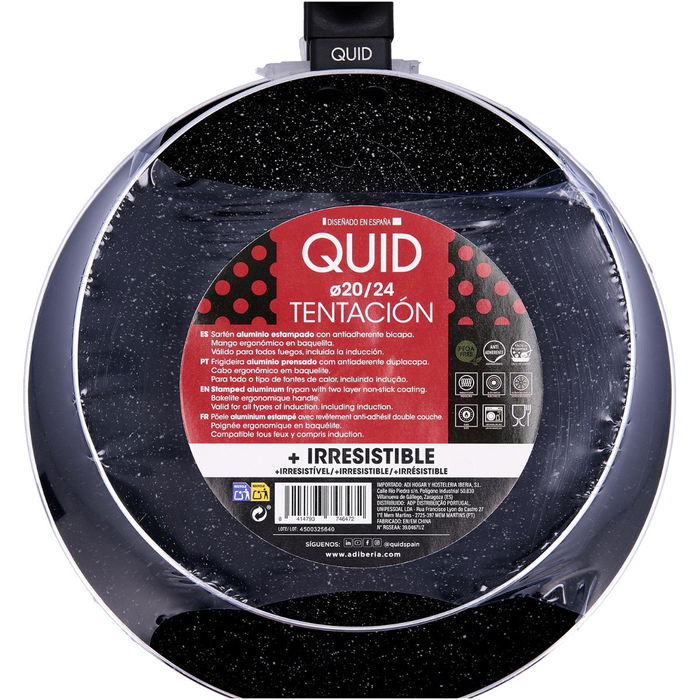 Set 2 Sartenes Aluminio Prensado Tentacion Quid 20-24 cm Set 2 Sartenes Aluminio Prensado Tentacion Quid 20-24 cm