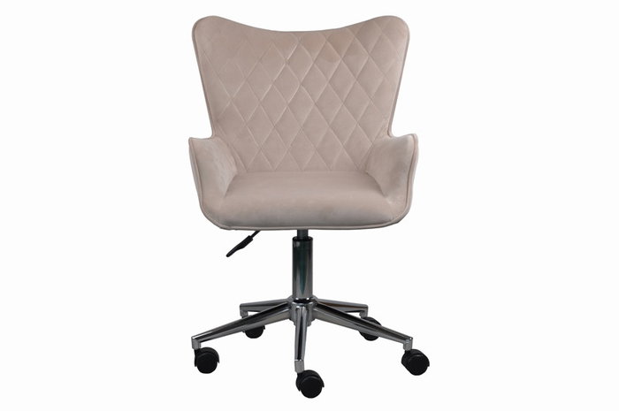 DKD Home Decor Silla de Poliéster y Metal Crema y Plateado