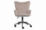 DKD Home Decor Silla de Poliéster y Metal Crema y Plateado