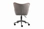 DKD Home Decor Silla de Poliéster y Metal Crema y Plateado