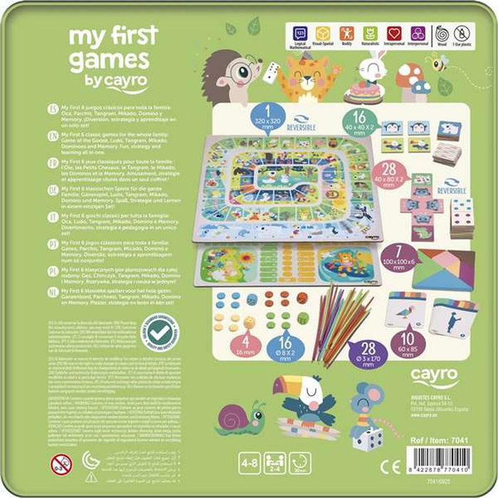 Cayro My First 6 Juegos Clásicos