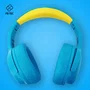 Blade Gaming LT2001 Auriculares Gaming para Niños Bluetooth y Cable con Limitación de 85dB, Micrófono Integrado y Diadema Ajustable con Diseño Looney Tunes (Azul)