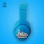 Blade Gaming LT2001 Auriculares Gaming para Niños Bluetooth y Cable con Limitación de 85dB, Micrófono Integrado y Diadema Ajustable con Diseño Looney Tunes (Azul)