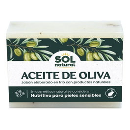 SOLNATURAL Jabón en Pastilla de Aceite de Oliva 100g