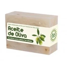 SOLNATURAL Jabon En Pastilla De Aceite De Oliva 100Gr Para Pieles Sensibles