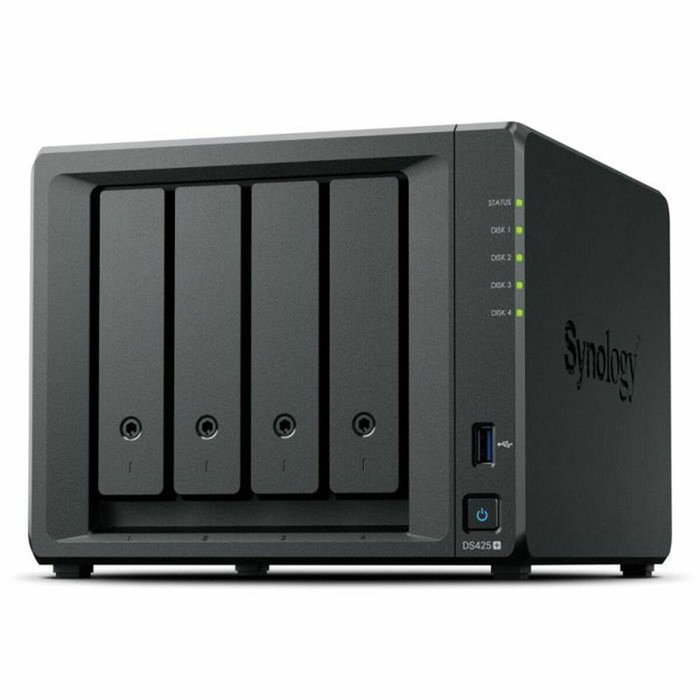 Synology DiskStation DS425+ NAS de 4 bahías, 2 GB RAM Synology DiskStation DS425+ NAS de 4 bahías, 2 GB RAM