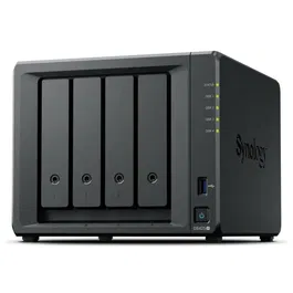 Synology DS425+ Servidor NAS de 4 bahías con 2 GB de RAM DDR4 y procesador Intel Celeron J4125
