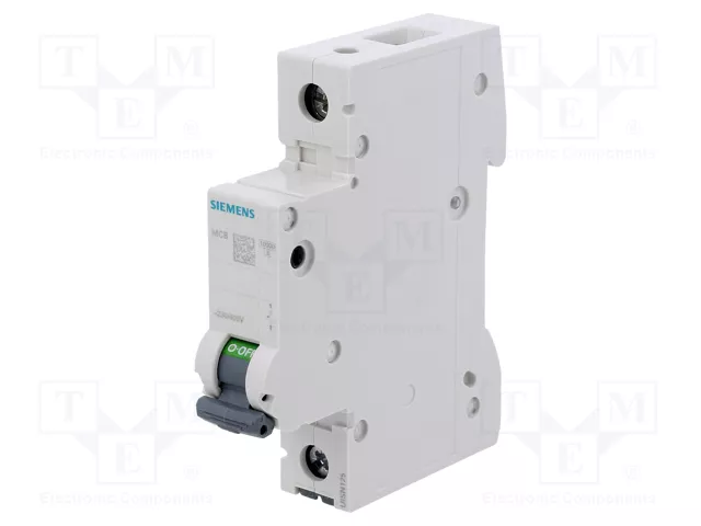 SIEMENS 5SL4104-6 Interruptor magnetotérmico 4A 1P 10kA SIEMENS 5SL4104-6 Interruptor magnetotérmico 4A 1P 10kA