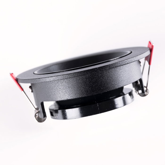 LUM Downlight Circular GU10 Sin Bombilla Negro Aro Empotrado LED [LUM-YC396A16]