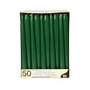 PAPSTAR Vela de 25 cm Verde Oscuro