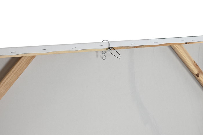 DKD Home Decor Cuadro Moderno 80x120 cm, Lienzo y Resina, Verde y Beige, Incluye 2 Unidades