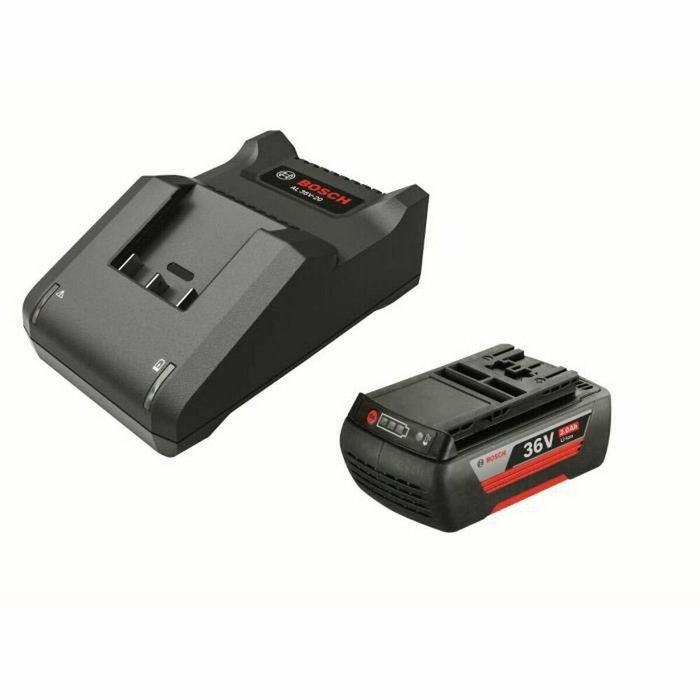 Bosch Kit Inicial de Cargador y Batería de Ion-Litio 36V 2Ah Bosch Kit Inicial de Cargador y Batería de Ion-Litio 36V 2Ah