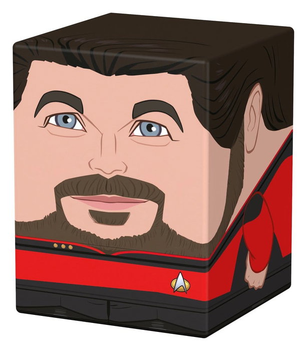 Squaroes Star Trek: The Next Generation ST021 - William Riker Deck Box