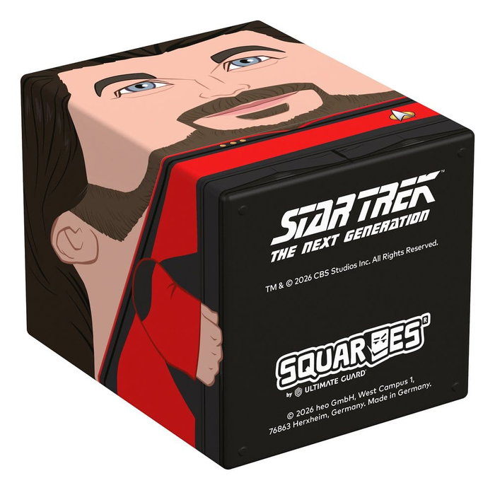 Squaroes Star Trek: The Next Generation ST021 - William Riker Deck Box