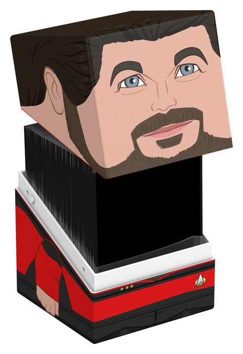 Squaroes Star Trek: The Next Generation ST021 - William Riker Deck Box