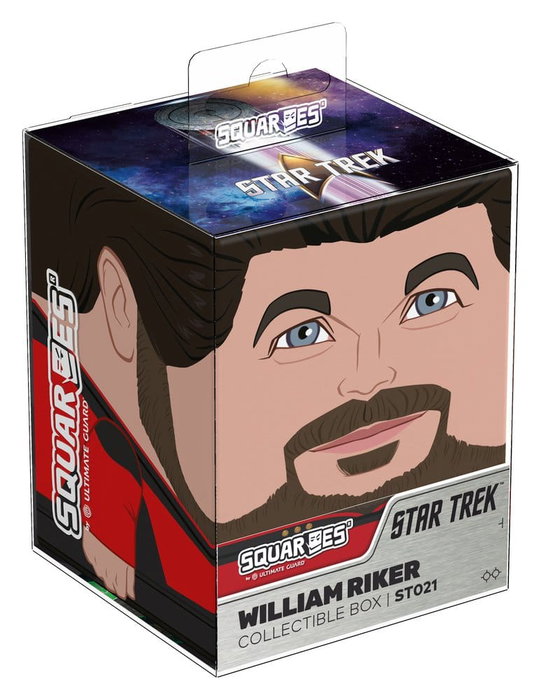 Squaroes Star Trek: The Next Generation ST021 - William Riker Deck Box