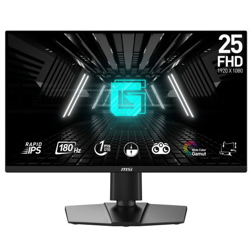 MSI G255PF E2 Monitor Gaming 24.5 pulgadas Rapid IPS 180Hz Full HD MSI G255PF E2 Monitor Gaming 24.5 pulgadas Rapid IPS 180Hz Full HD
