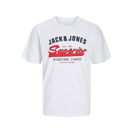 Camiseta de Manga Corta Hombre Jack & Jones 12268267-C-N100