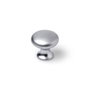 Rei Pomo para mueble modelo 760, zamak, cromo mate, ø25 mm, 4 uds