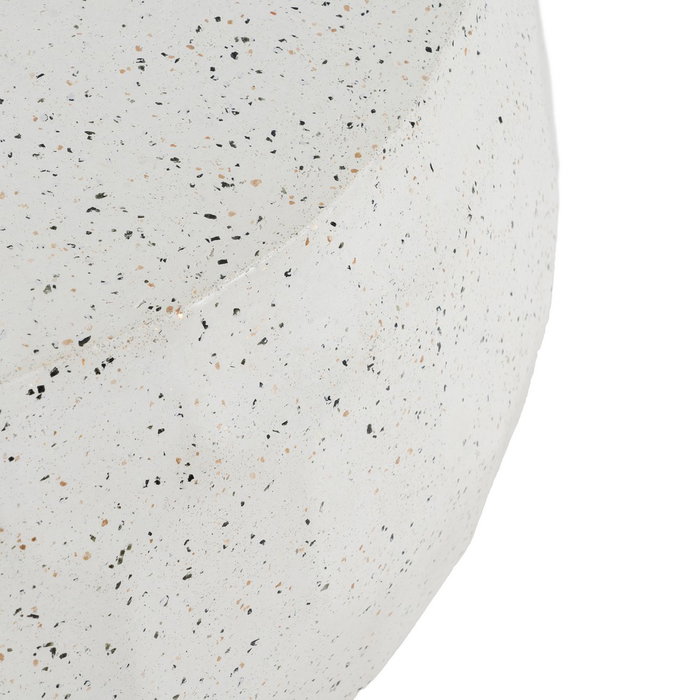 Mesa Centro Beige Cemento 92 X 92 X 45 cm