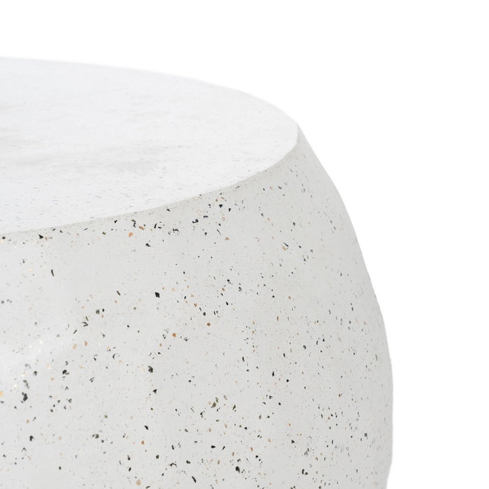 Mesa Centro Beige Cemento 92 X 92 X 45 cm