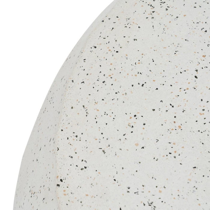 Ixia Mesa de Centro Beige Cemento 92 x 92 x 45 cm